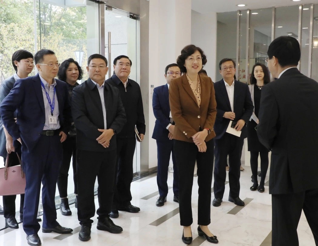 Zhang Hui and Zhang Dong, represented Ri Zhao Government, visited Meizheng Bio-Tech(Shandong)